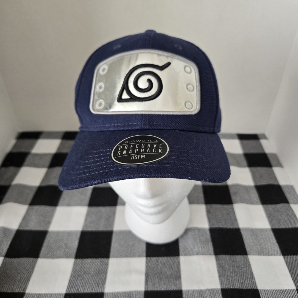 Naruto Shippuden Collection Leaf Village Adjustable Snapback Hat Viz Media Anime